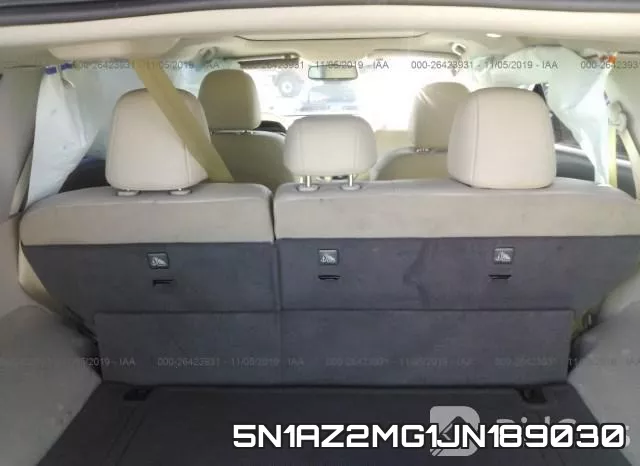 5N1AZ2MG1JN189030 фото 8