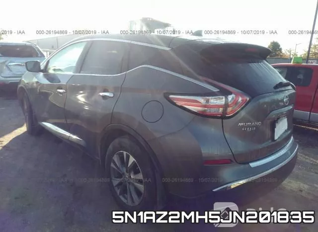 5N1AZ2MH5JN201835 фото 4