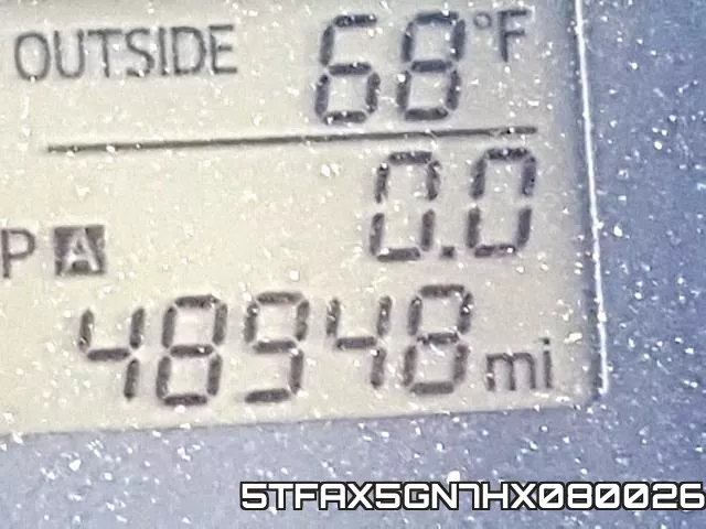 5TFAX5GN7HX080026 фото 9