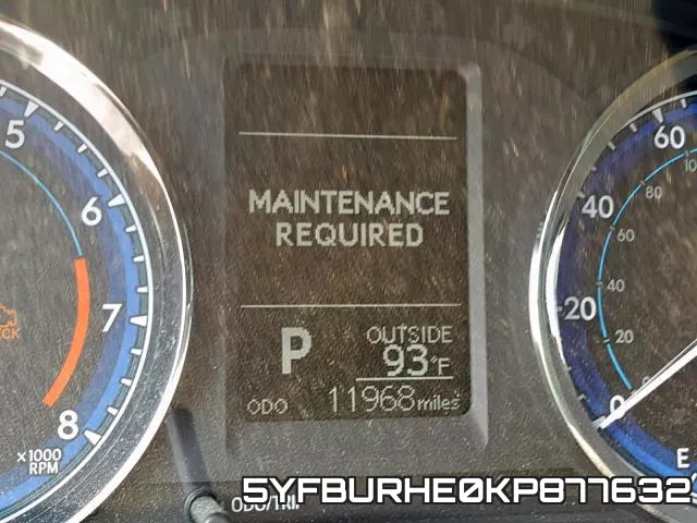 5YFBURHE0KP877632 фото 9
