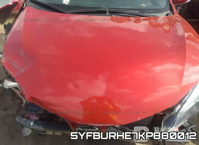 5YFBURHE7KP880012 фото 2