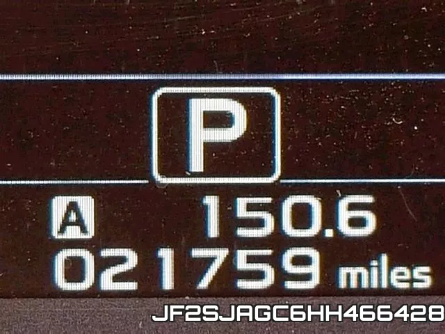 JF2SJAGC6HH466428 фото 9