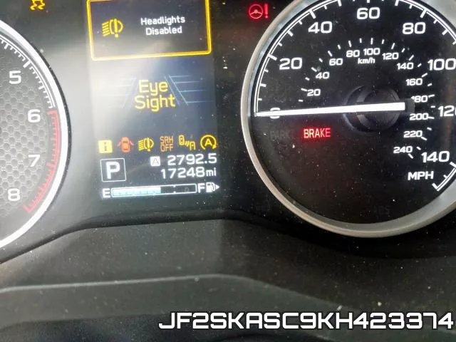 JF2SKASC9KH423374 фото 8