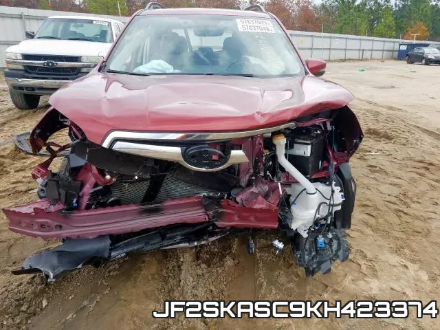 JF2SKASC9KH423374 фото 9