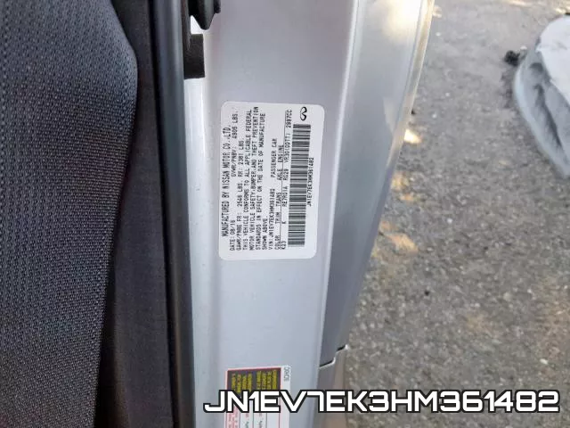 JN1EV7EK3HM361482 фото 2