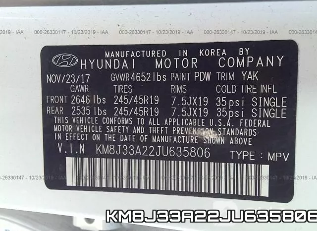 KM8J33A22JU635806 фото 10