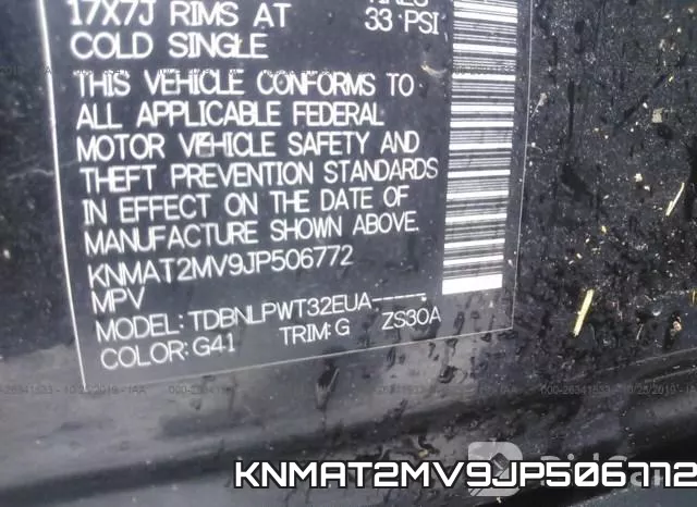 KNMAT2MV9JP506772 фото 10