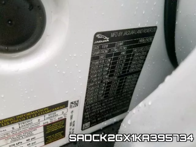 SADCK2GX1KA395734 фото 2