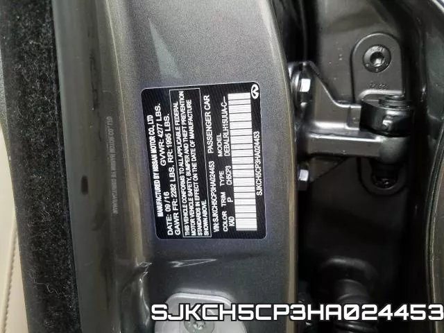 SJKCH5CP3HA024453 фото 2