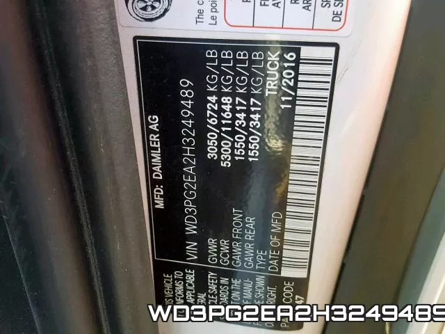 WD3PG2EA2H3249489 фото 2