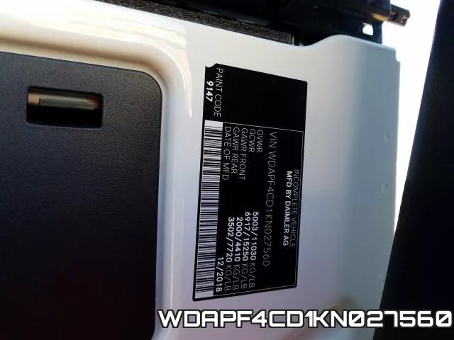 WDAPF4CD1KN027560 фото 2