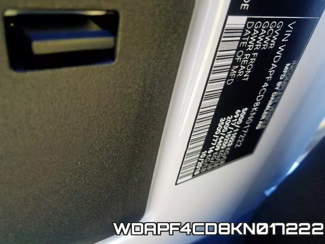 WDAPF4CD8KN017222 фото 2