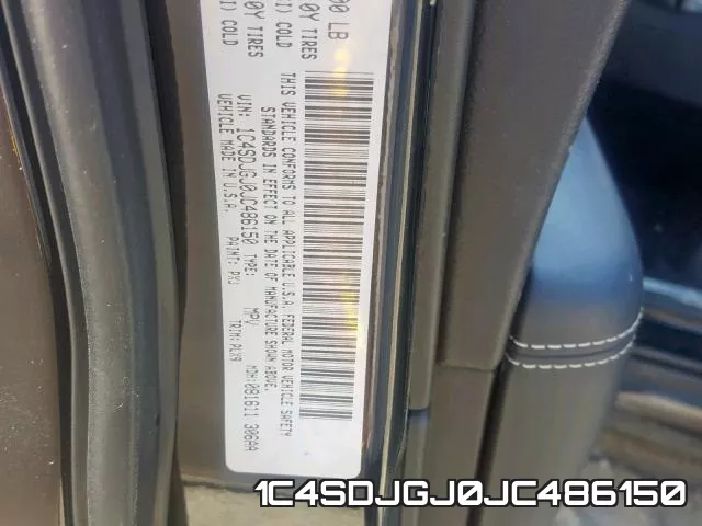 1C4SDJGJ0JC486150 фото 2