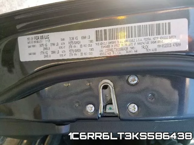 1C6RR6LT3KS586438 фото 2