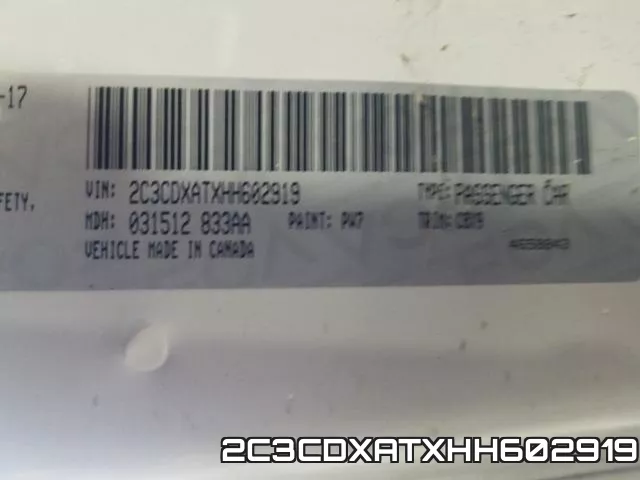 2C3CDXATXHH602919 фото 2