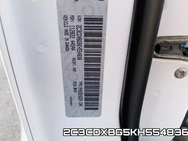 2C3CDXBG5KH554836 фото 2