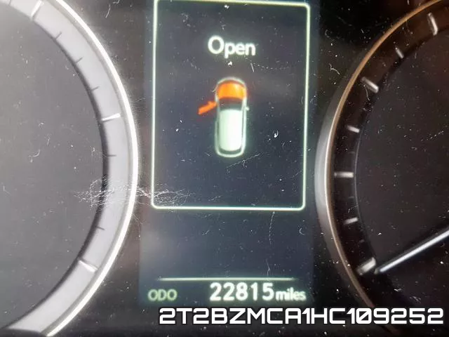 2T2BZMCA1HC109252 фото 9