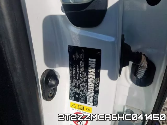 2T2ZZMCA6HC041450 фото 2