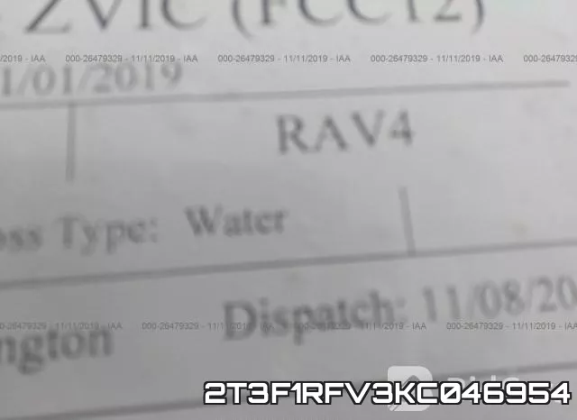 2T3F1RFV3KC046954 фото 7