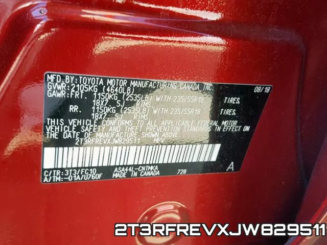 2T3RFREVXJW829511 фото 2