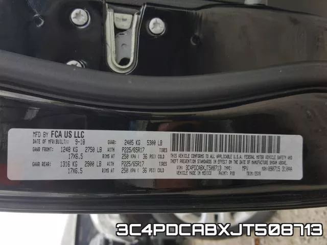 3C4PDCABXJT508713 фото 2