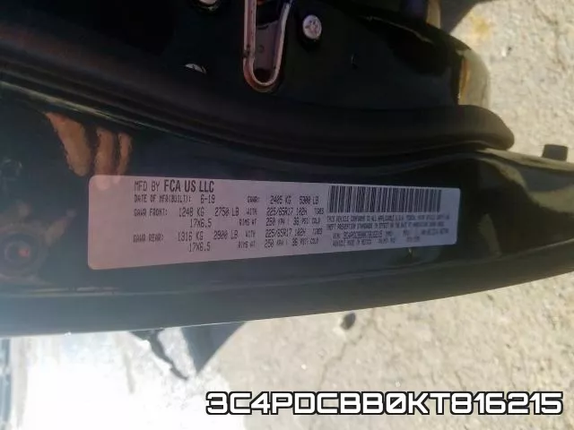 3C4PDCBB0KT816215 фото 2