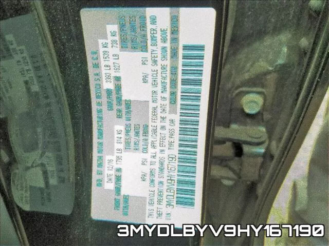 3MYDLBYV9HY167190 фото 2