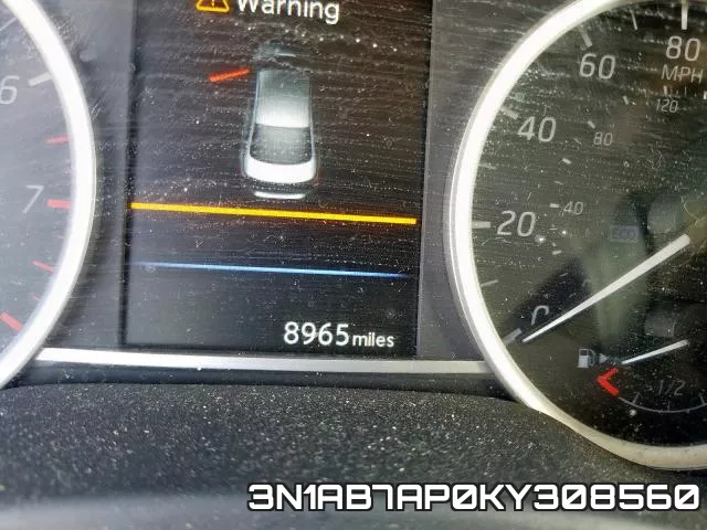 3N1AB7AP0KY308560 фото 7