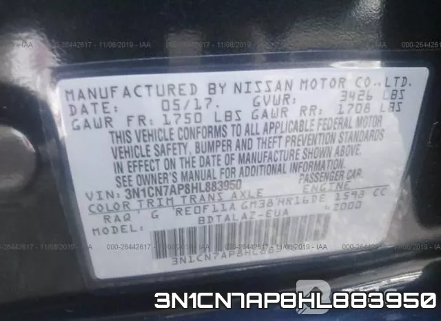 3N1CN7AP8HL883950 фото 9
