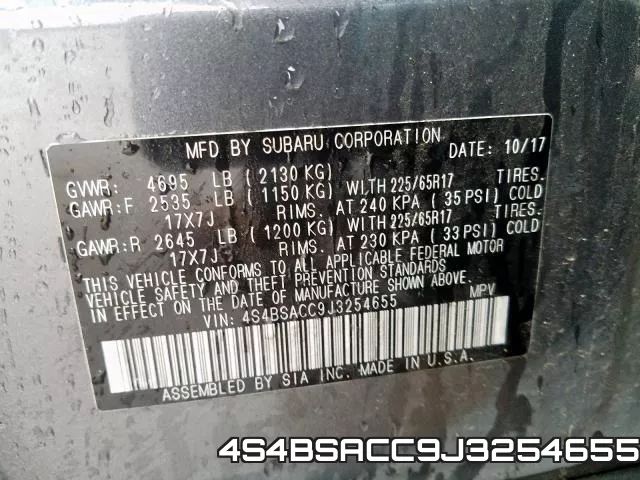 4S4BSACC9J3254655 фото 2