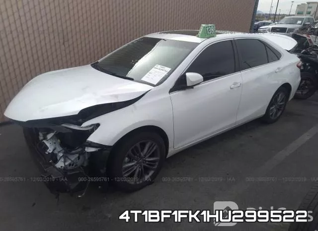 4T1BF1FK1HU299522 фото 2