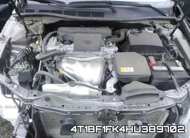 4T1BF1FK4HU389702 фото 2