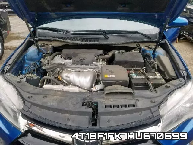 4T1BF1FK7HU670599 фото 8