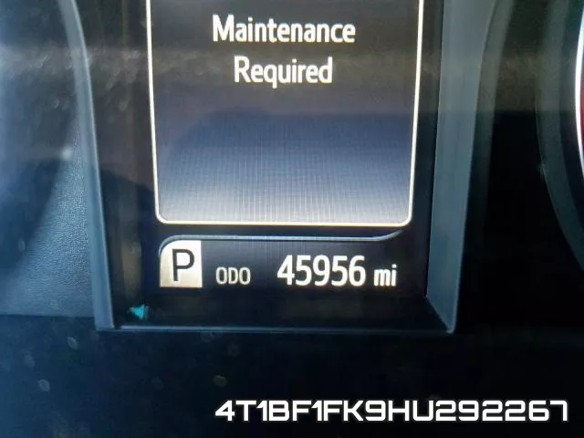 4T1BF1FK9HU292267 фото 9