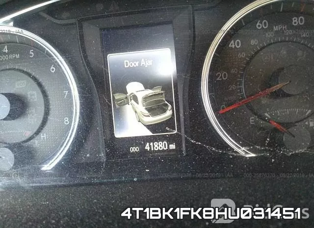 4T1BK1FK8HU031451 фото 8