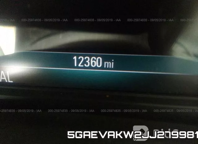 5GAEVAKW2JJ279981 фото 6