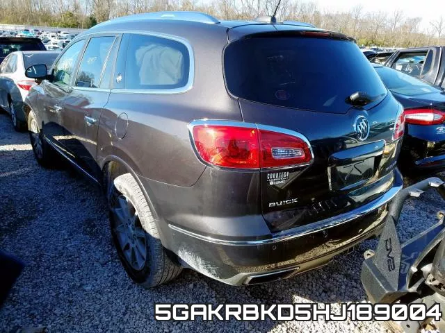 5GAKRBKD5HJ189004 фото 4