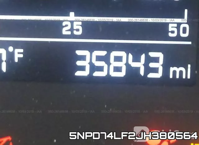 5NPD74LF2JH380564 фото 8