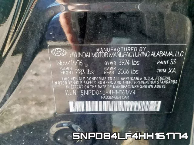 5NPD84LF4HH161774 фото 2