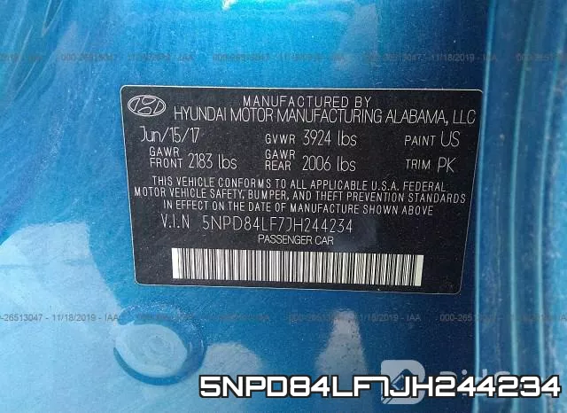 5NPD84LF7JH244234 фото 9