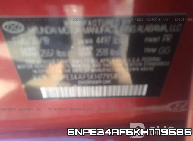 5NPE34AF5KH779585 фото 10