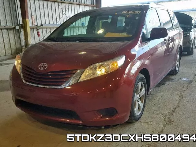 5TDKZ3DCXHS800494 фото 3