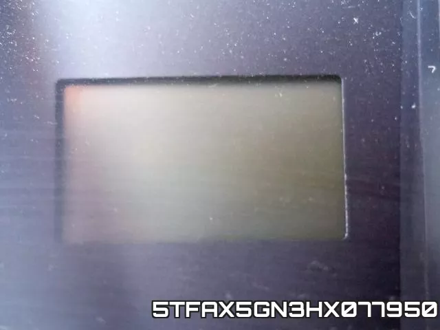 5TFAX5GN3HX077950 фото 9