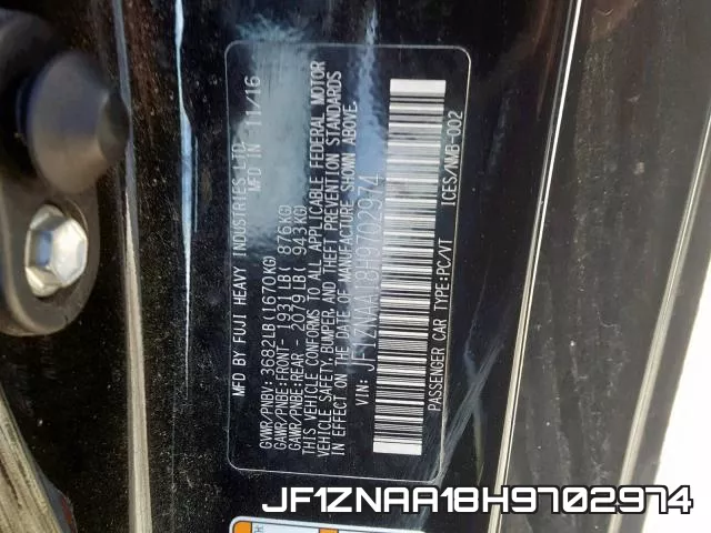 JF1ZNAA18H9702974 фото 2