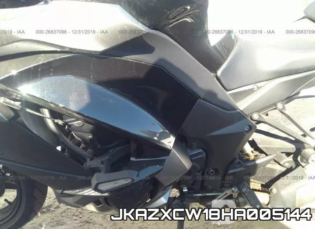 JKAZXCW18HA005144 фото 10