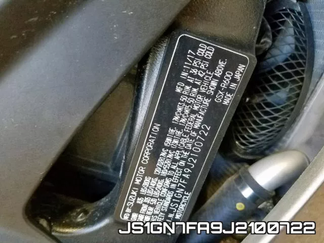 JS1GN7FA9J2100722 фото 2