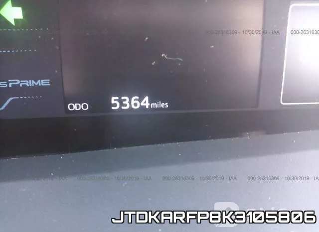 JTDKARFP8K3105806 фото 8