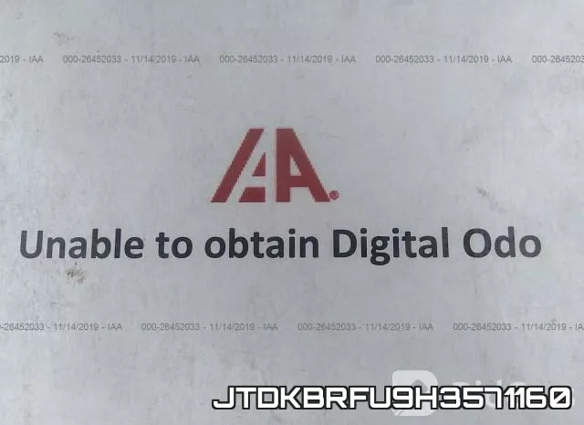 JTDKBRFU9H3571160 фото 8