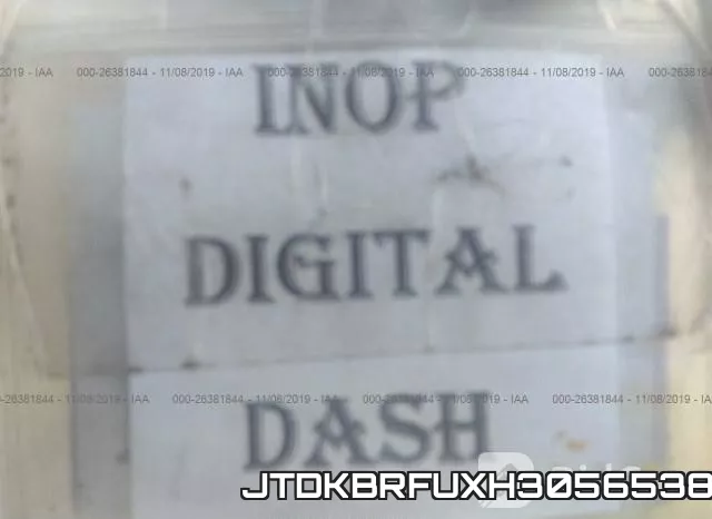 JTDKBRFUXH3056538 фото 8