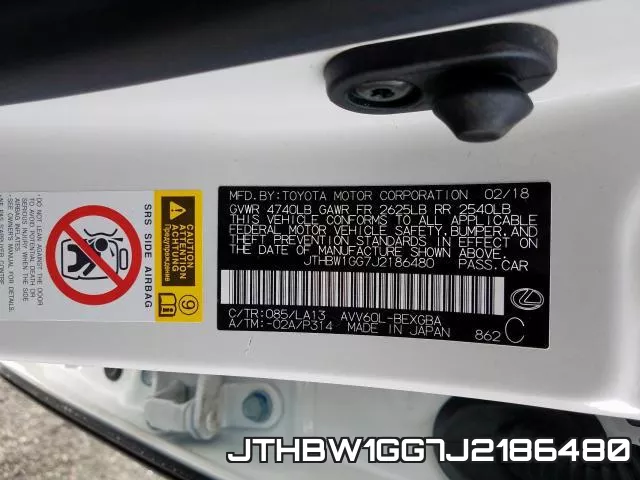 JTHBW1GG7J2186480 фото 2